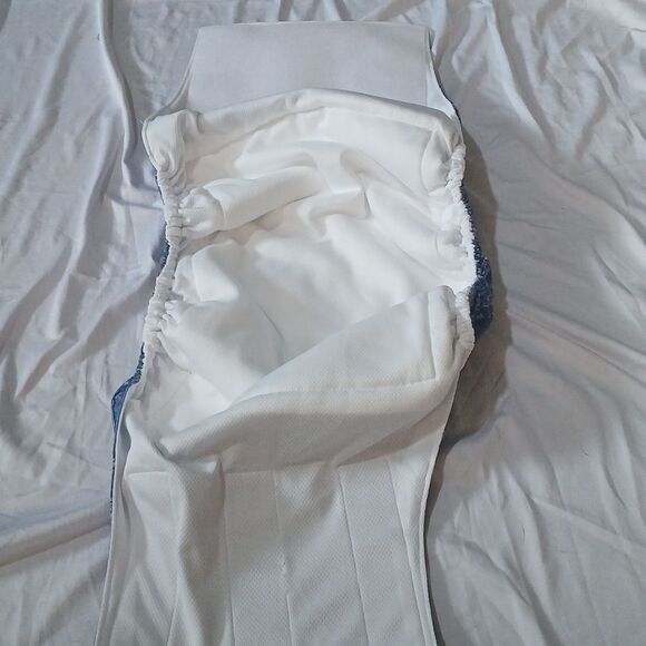 Wegreeco Jeans Washable Dog Diaper - Washable Male Dog Belly Wrap Sz XL … - Picture 4 of 11